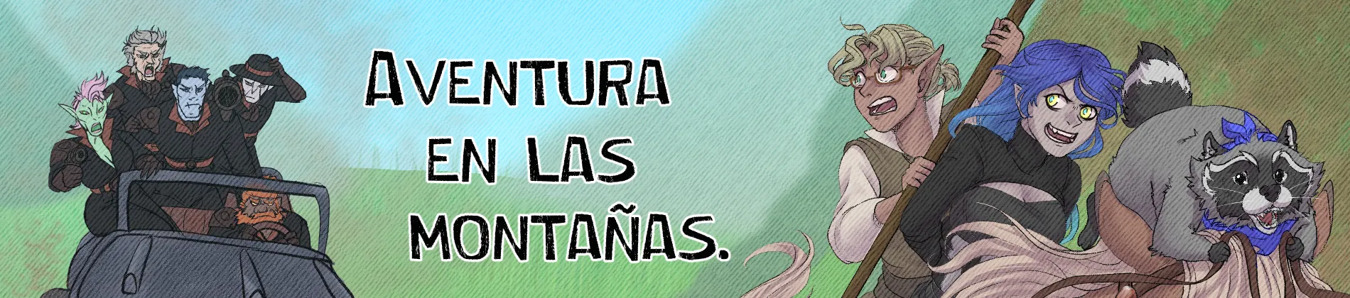 Aventura en las montañas.