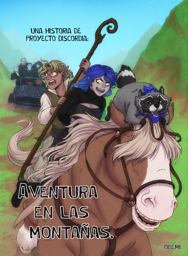 Portada de Aventura en las montañas.