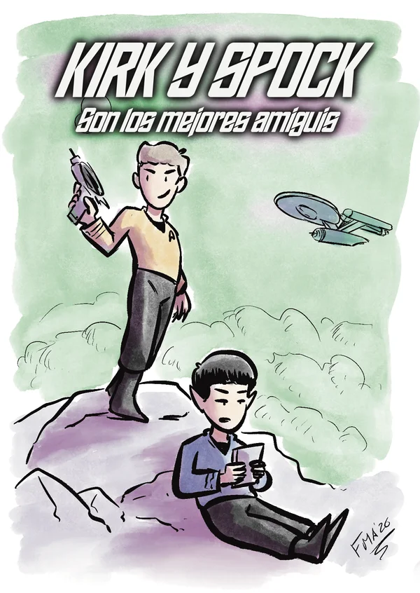 Kirk y Spock son los mejores amiguis
