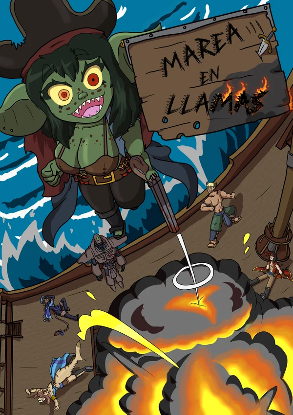 Marea en Llamas